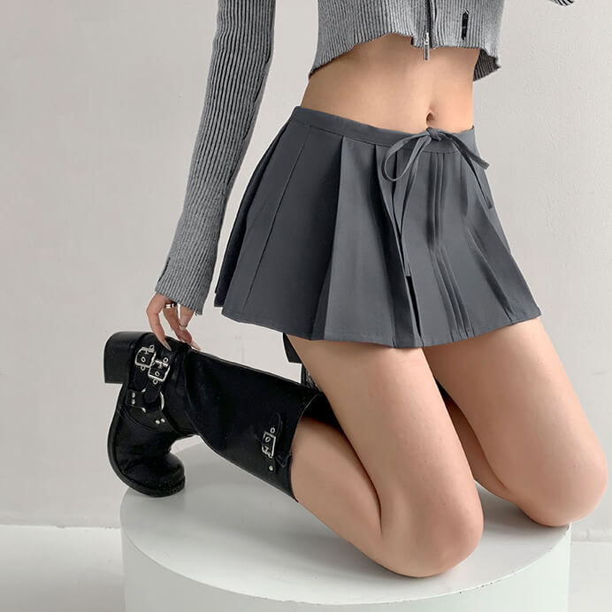 cutiekill-knotbow-pleated-mini-skirt-om0248_1